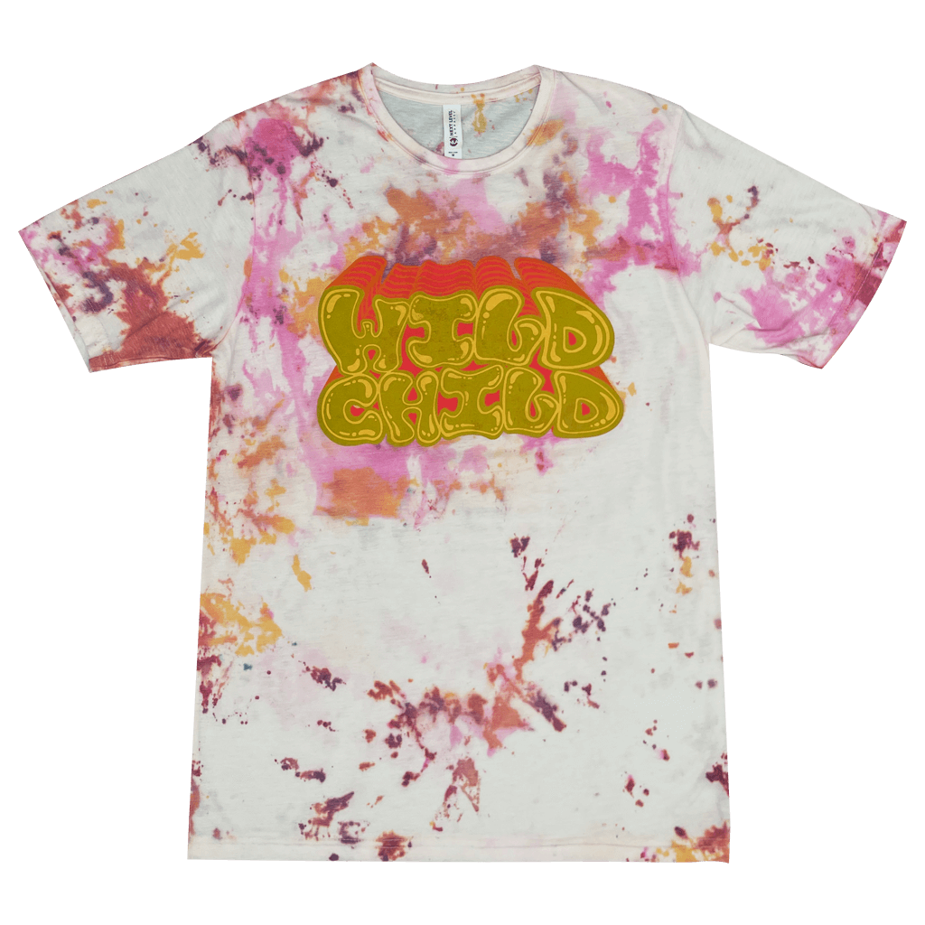 Bubble Script 2024 Tour Tie-Dye T-Shirt