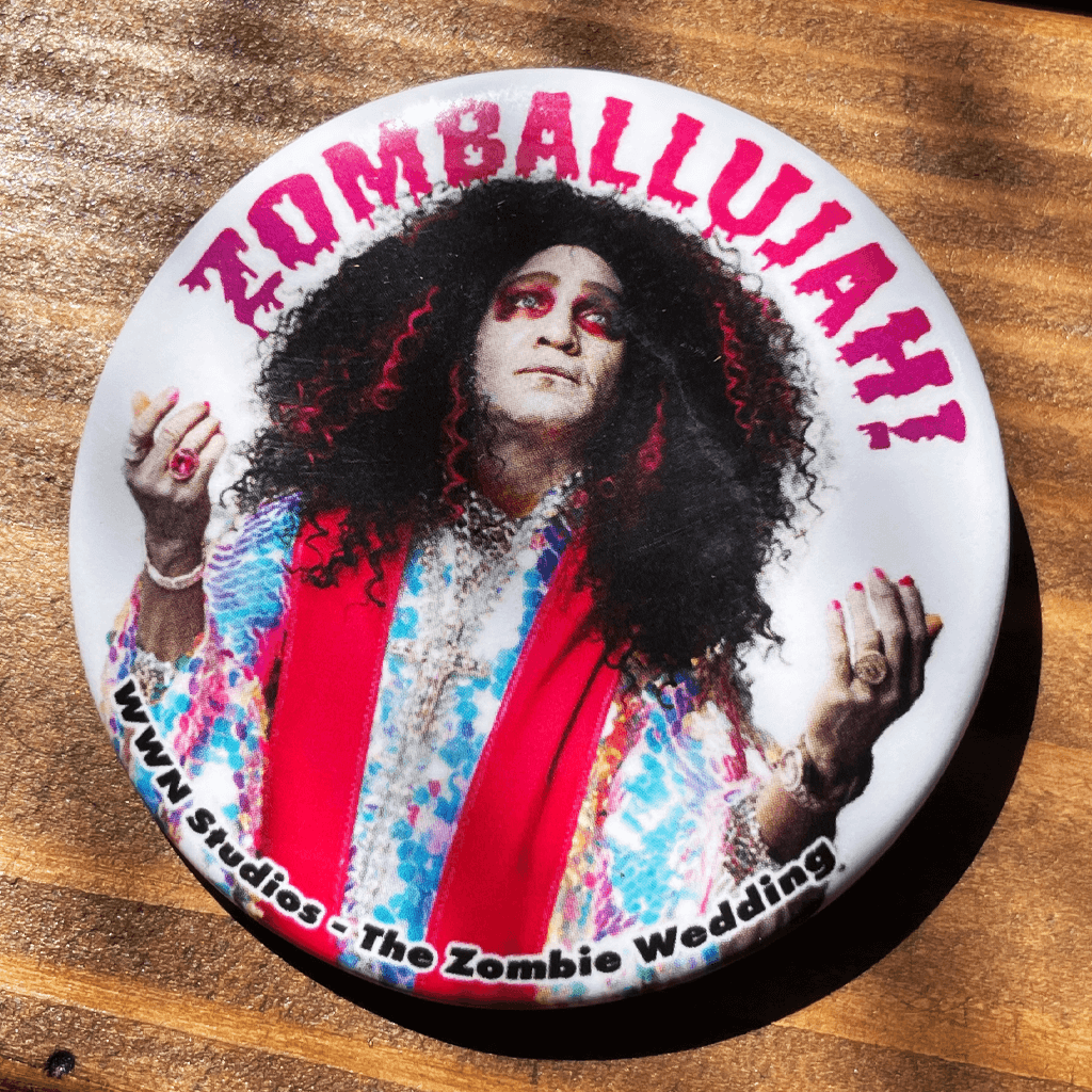 The Zombie Wedding Zomballujah! 2.25" Button