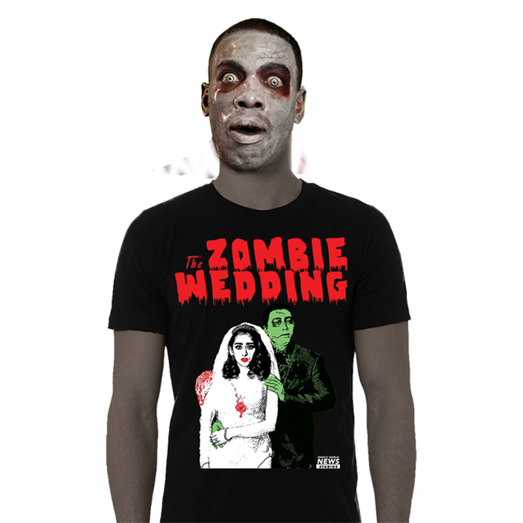 The Zombie Wedding Bride and Groom Shirt