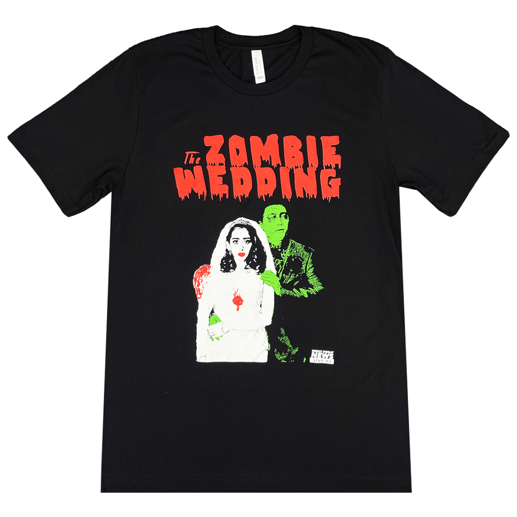 The Zombie Wedding Bride and Groom Shirt