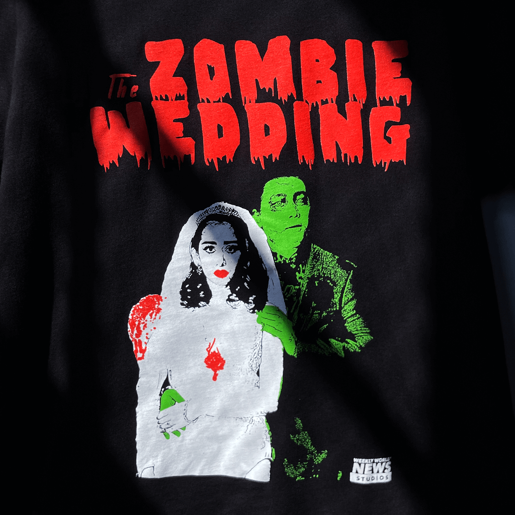 The Zombie Wedding Bride and Groom Shirt