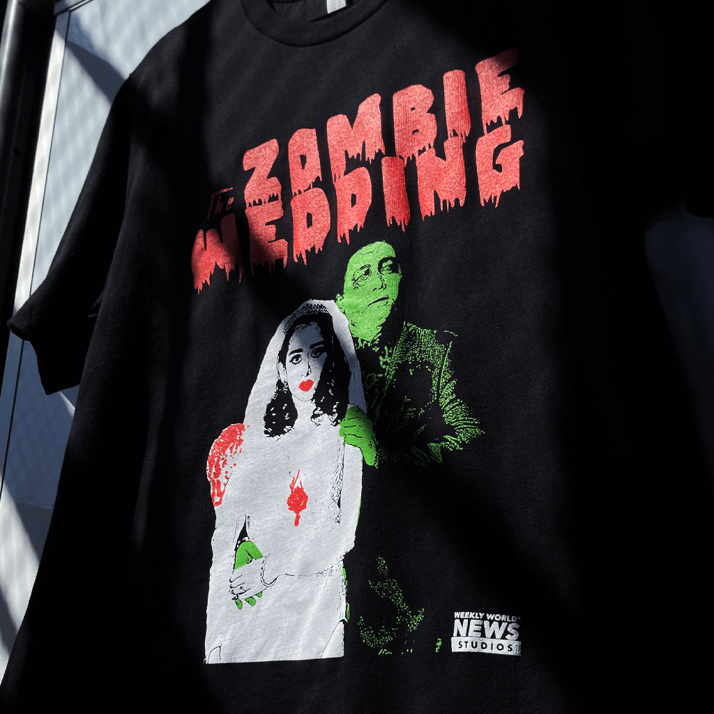 The Zombie Wedding Bride and Groom Shirt