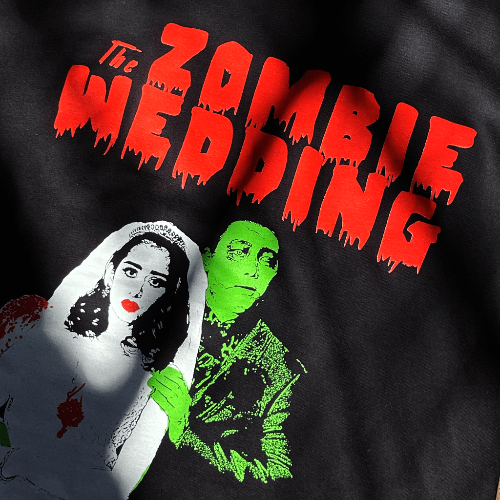 The Zombie Wedding Bride and Groom Shirt