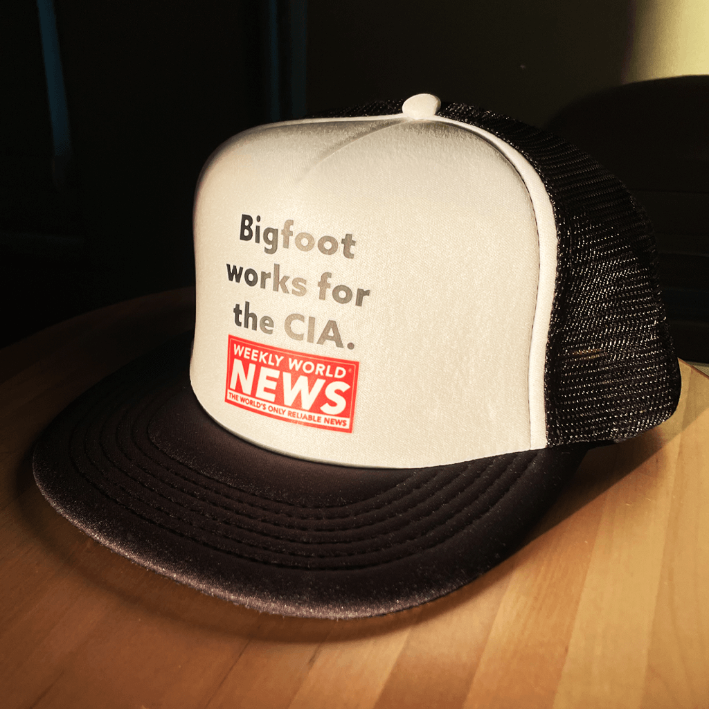 Bigfoot CIA Snapback Hat