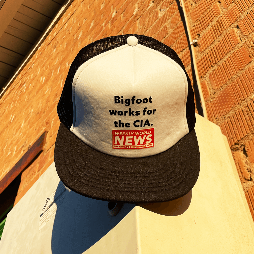 Bigfoot CIA Snapback Hat