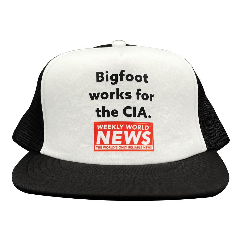 Bigfoot CIA Snapback Hat