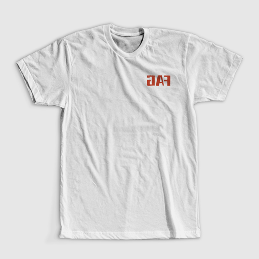 Performance F** Short Sleeve White T-Shirt