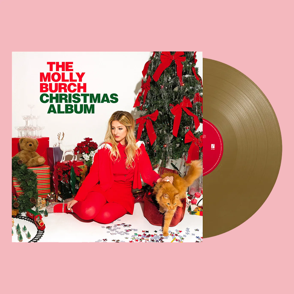 Signed The Molly Burch Christmas Album Gold Vinyl