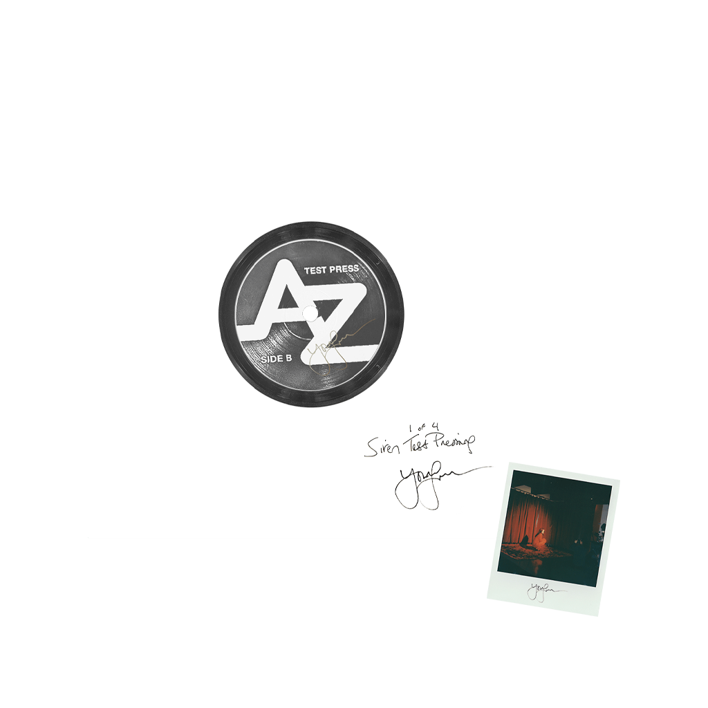 Signed "Siren" Test Press with Signed Polaroid Bundle