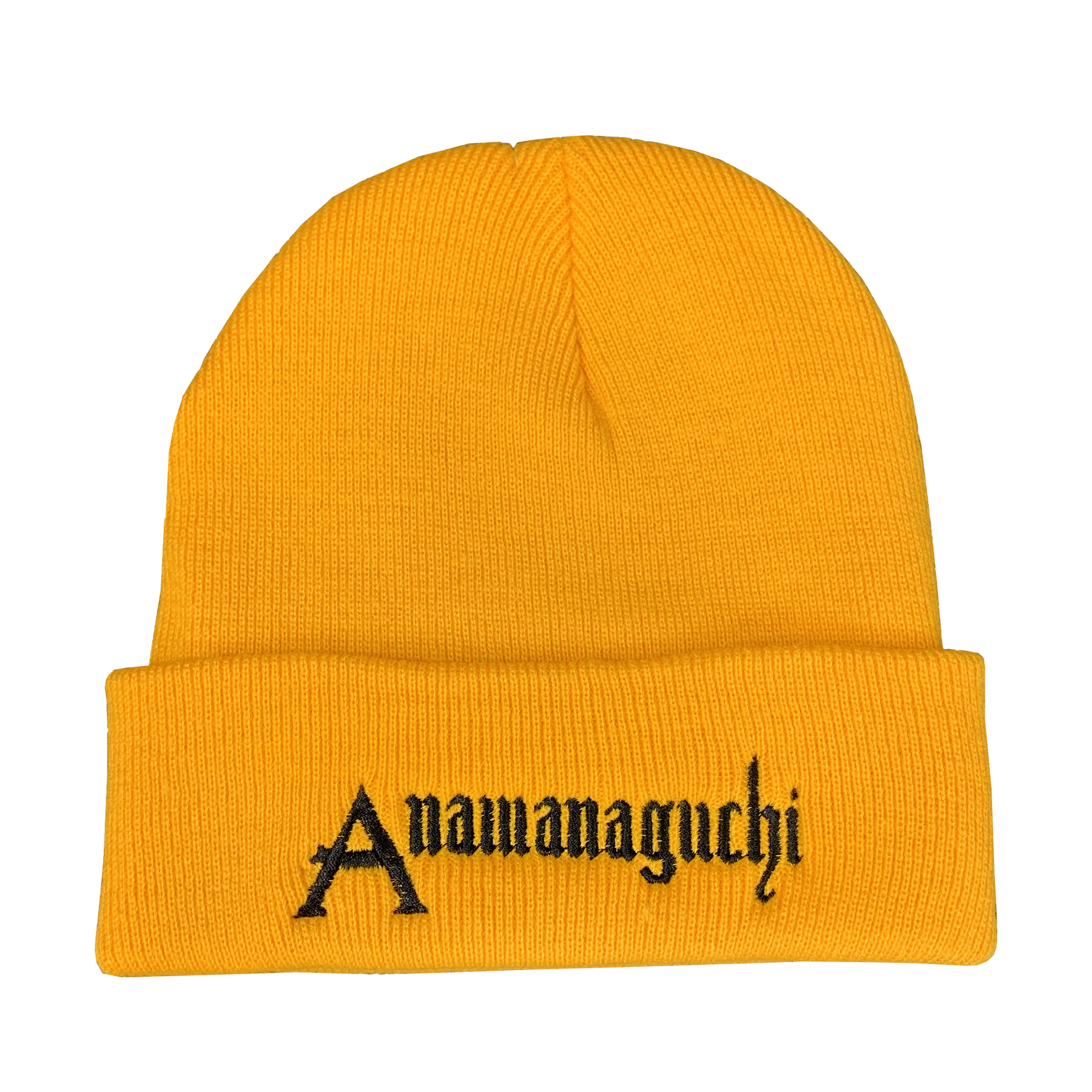 Anamanaguchi - Logo Beanie (Gold)