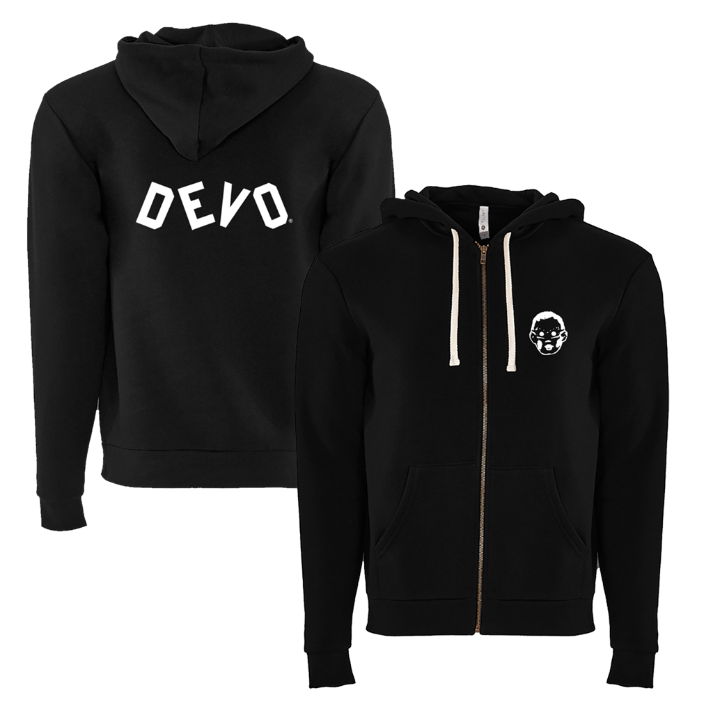 Glow-in-the-dark Black Devo Official Hoodie