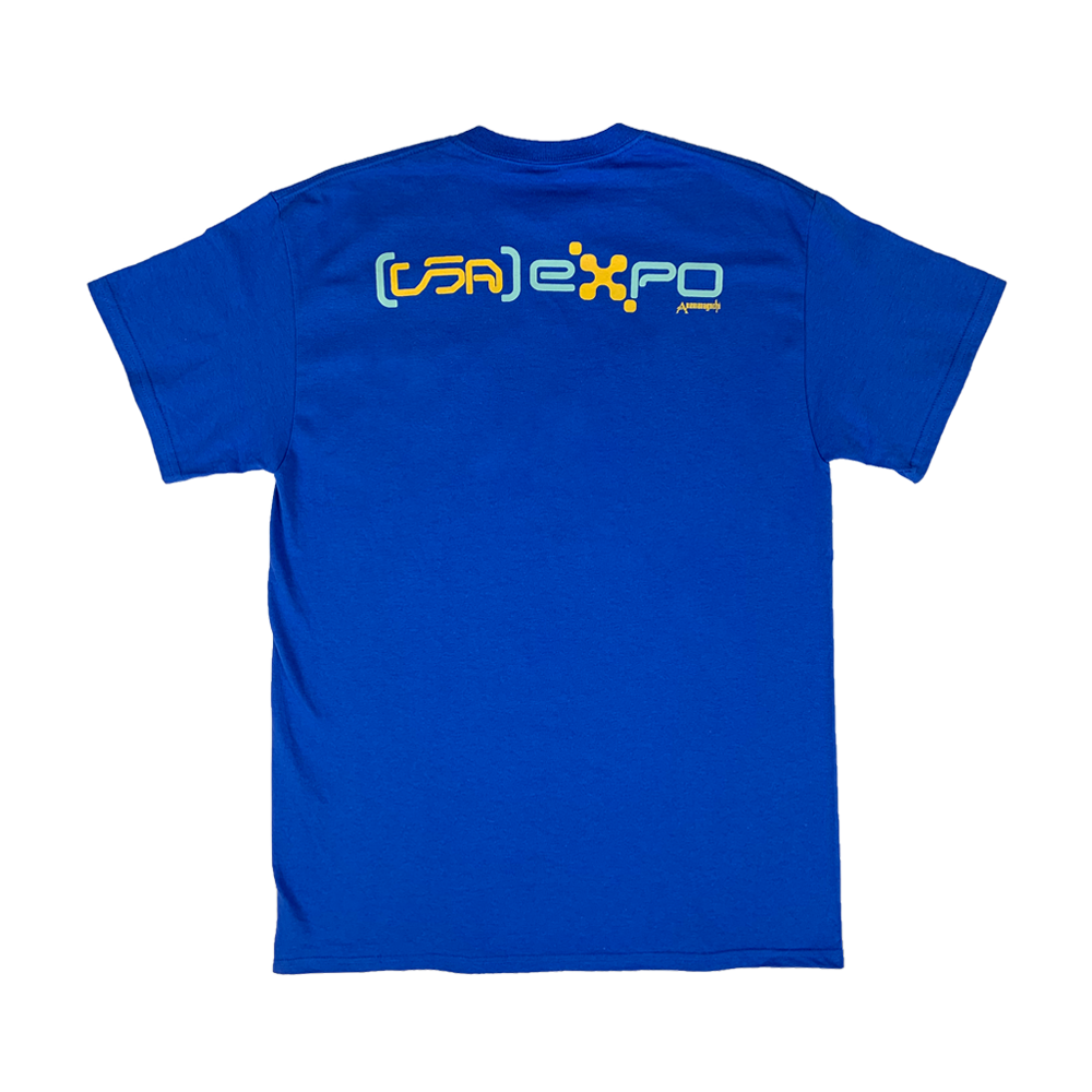 Expo T-Shirt - Neon Blue