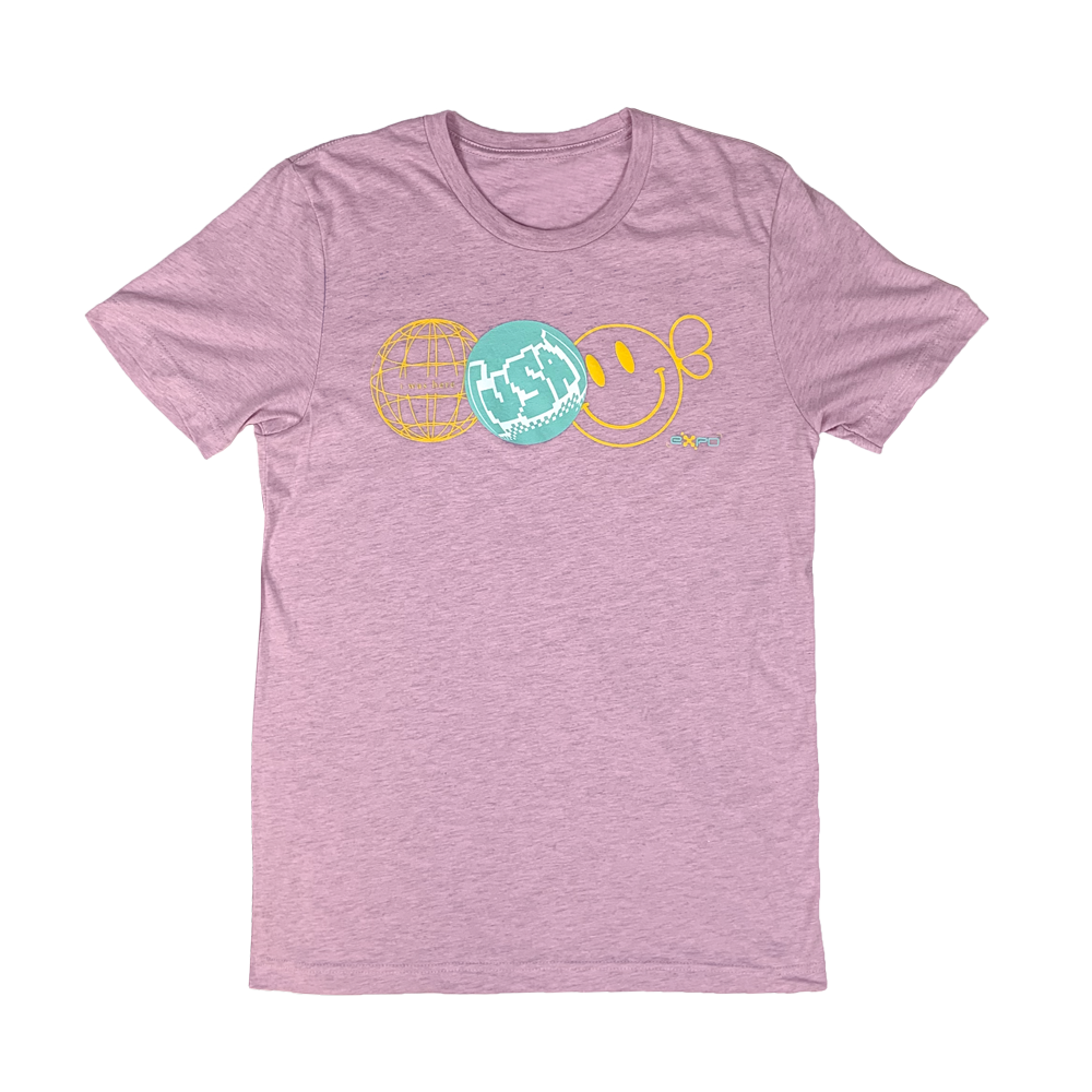 Expo T-Shirt - Heather Prism Lilac