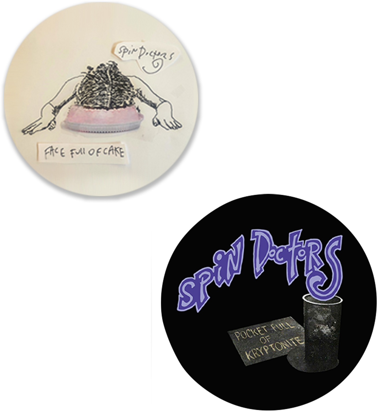 Spin Doctors Button Set